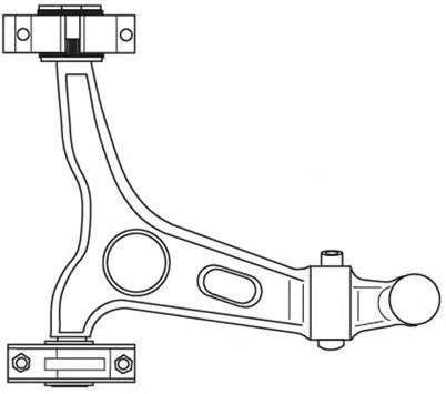 Рычаг независимой подвески колеса, подвеска колеса