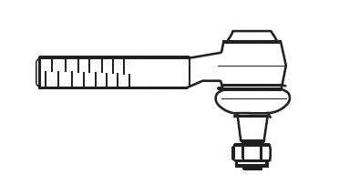 Наконечник поперечной рулевой тяги