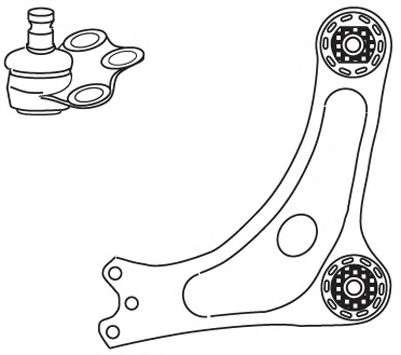 Рычаг независимой подвески колеса, подвеска колеса