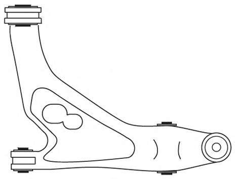 Рычаг независимой подвески колеса, подвеска колеса