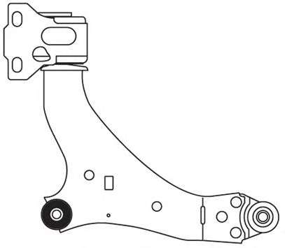 Рычаг независимой подвески колеса, подвеска колеса