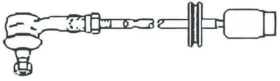 Поперечная рулевая тяга