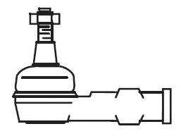 Наконечник поперечной рулевой тяги
