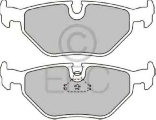 Комплект тормозных колодок, дисковый тормоз