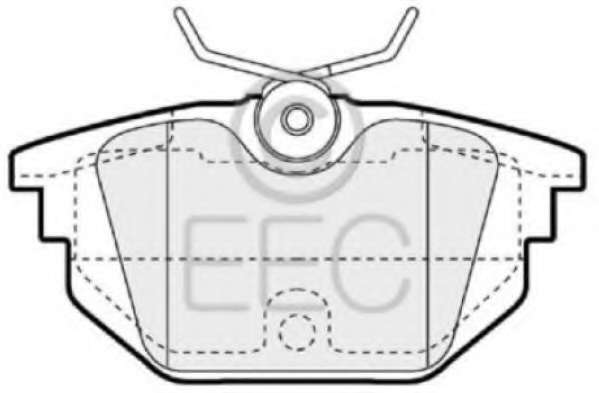 Комплект тормозных колодок, дисковый тормоз