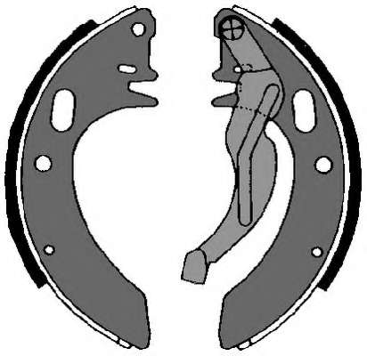 Комплект тормозных колодок