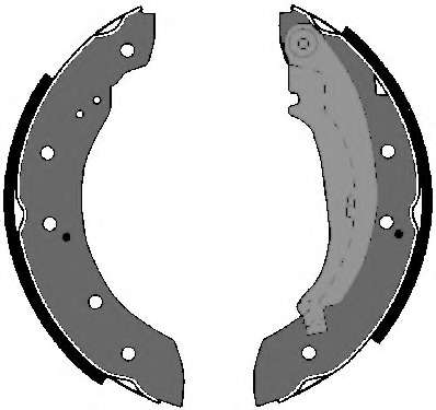 Комплект тормозных колодок