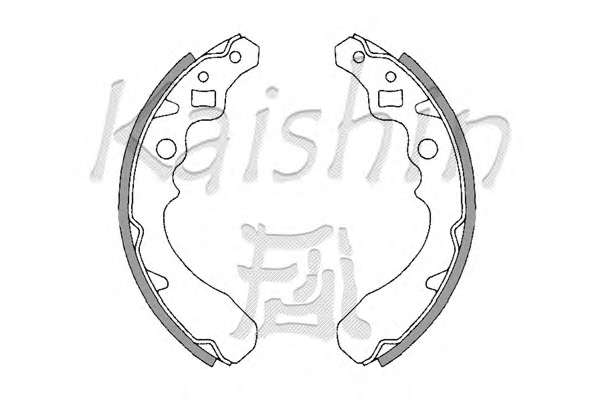 Комплект тормозных колодок