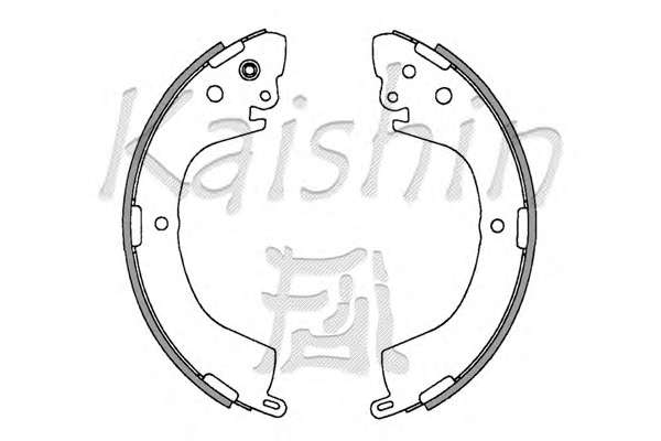 Комплект тормозных колодок