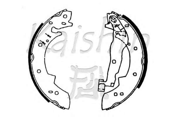 Комплект тормозных колодок