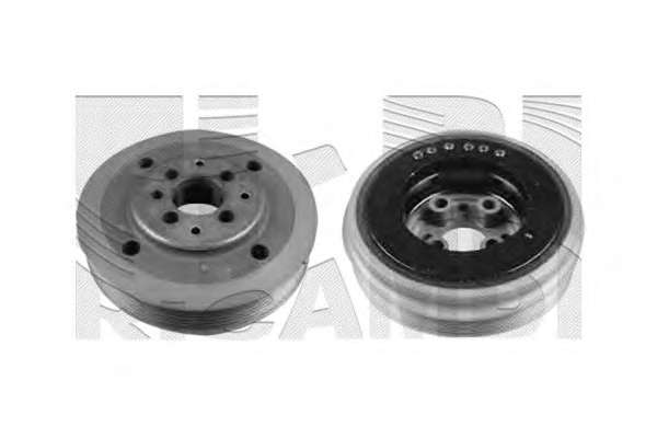 Ременный шкив, коленчатый вал