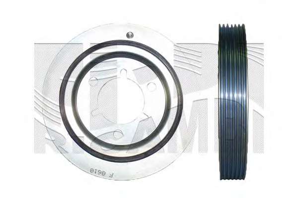 Ременный шкив, коленчатый вал