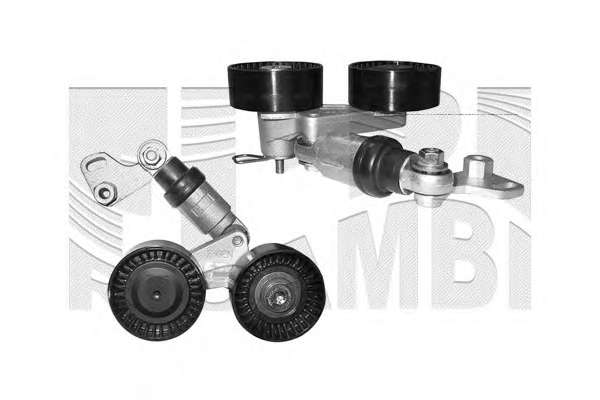 Натяжитель ремня, клиновой зубча