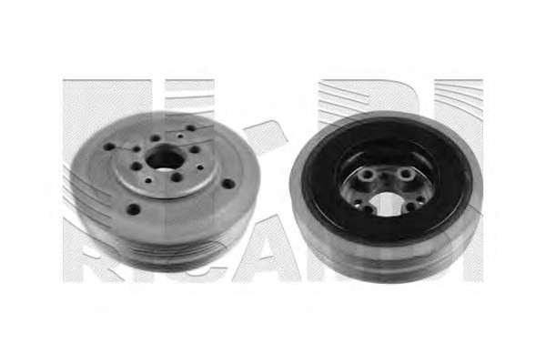 Ременный шкив, коленчатый вал