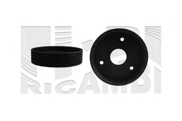 Ременный шкив, коленчатый вал