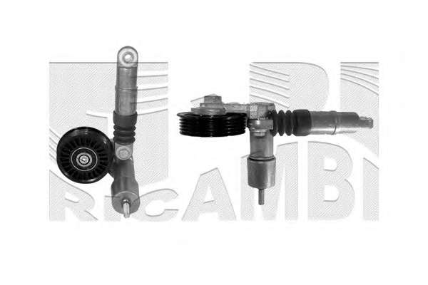 Натяжитель ремня, клиновой зубча