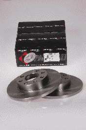 Диск гальмiвний перед. Opel Kadett/Askona