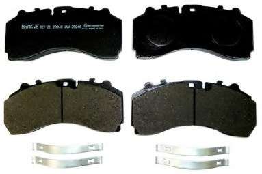 Комплект тормозных колодок, дисковый тормоз