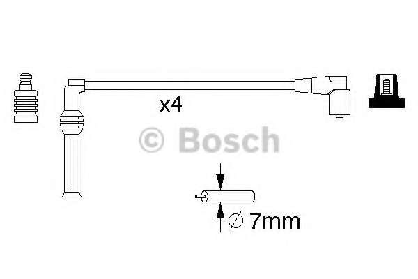 Комплект проводов зажигания