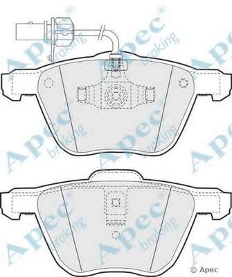 Комплект тормозных колодок, дисковый тормоз