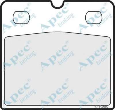 Комплект тормозных колодок, дисковый тормоз