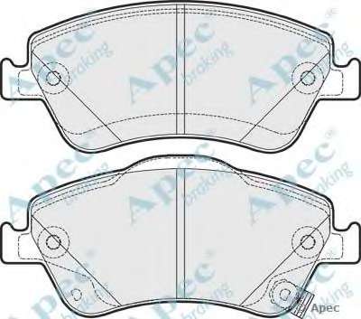 Комплект тормозных колодок, дисковый тормоз
