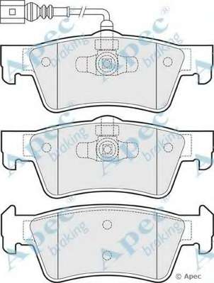 Комплект тормозных колодок, дисковый тормоз