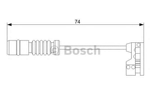 BOSCH DB датчик гальмівний колодки W210 E420