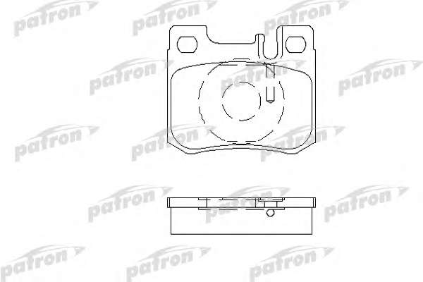 Комплект тормозных колодок, дисковый тормоз