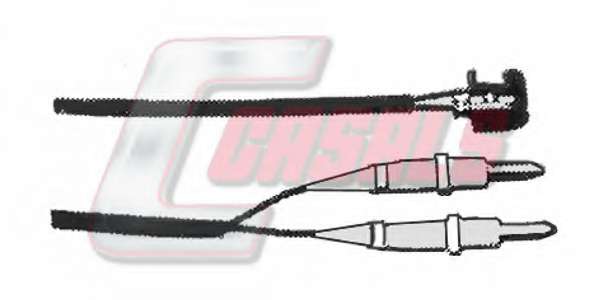 Сигнализатор, износ тормозных колодок