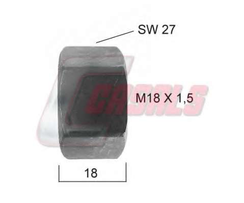 Гайка кріплення колеса