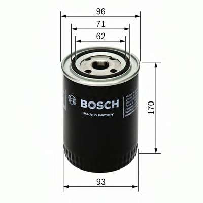 BOSCH P3010 Фільтр оливи