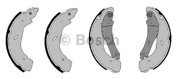 Комплект тормозных колодок