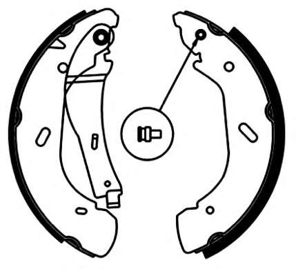 Комплект тормозных колодок