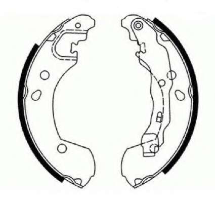 Комплект тормозных колодок