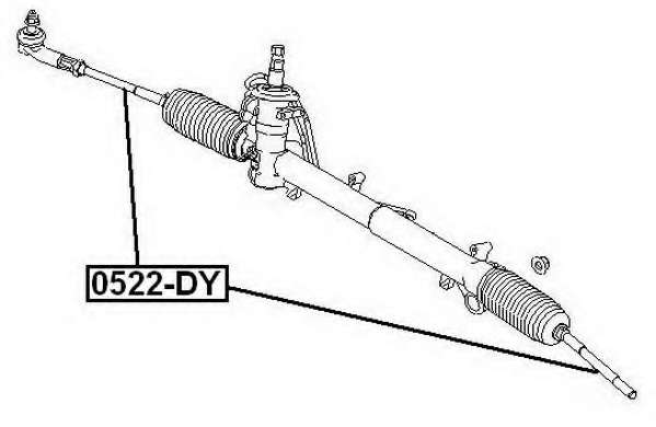 Осевой шарнир, рулевая тяга