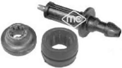 Фіксатор (к-кт) пластикової кришки двигуна Doblo/Combo/Qubo/Nemo 1.3JTD/CDTI