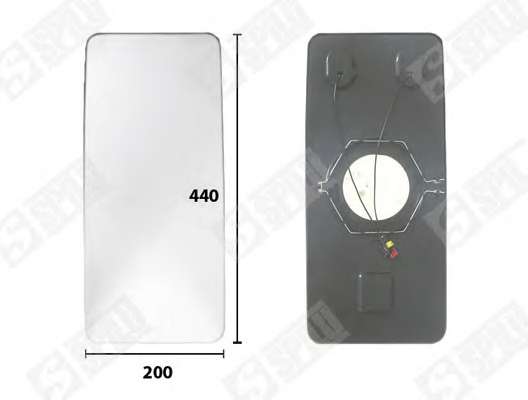 Зеркальное стекло, наружное зеркало