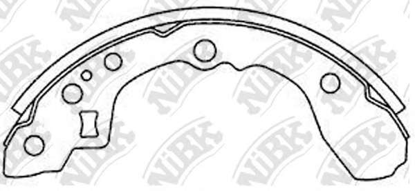 Комплект тормозных колодок