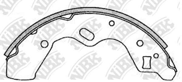 Комплект тормозных колодок