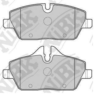 Комплект тормозных колодок, дисковый тормоз