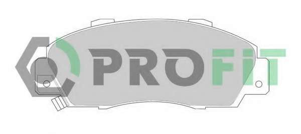 Комплект тормозных колодок, дисковый тормоз