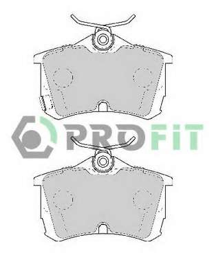 Комплект тормозных колодок, дисковый тормоз