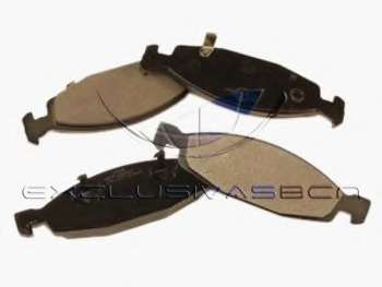 Комплект тормозных колодок, дисковый тормоз