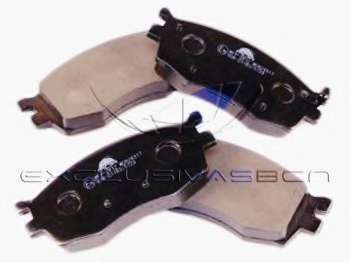 Комплект тормозных колодок, дисковый тормоз