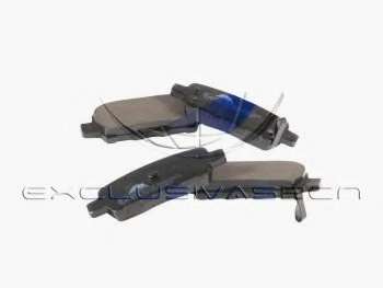 Комплект тормозных колодок, дисковый тормоз