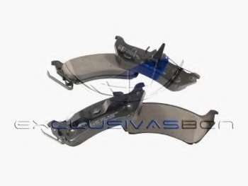 Комплект тормозных колодок, дисковый тормоз