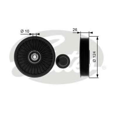 Паразитный / ведущий ролик, поликлиновой ремень