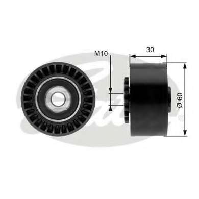 Натяжной ролик, поликлиновой  ремень