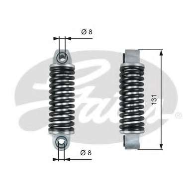Амортизатор, поликлиновой ремень